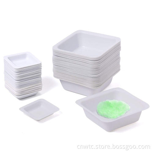100ml Plastic Weighing Dish: Laboratory Sample Balance and Boat